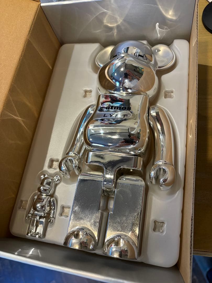 BE＠RBRICK-ベアブリック- atmos×LYFT 100%＆400%