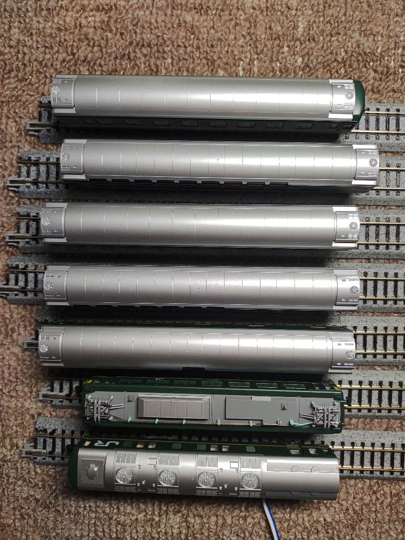 KATOトワイライトエクスプレスフルセット　10-869＋10-870＋EF81