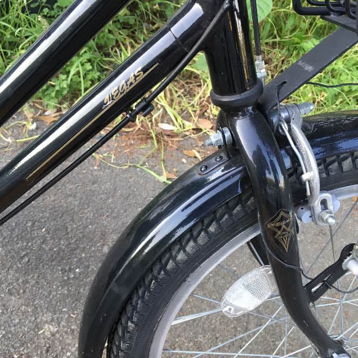 自転車20インチ ブラック