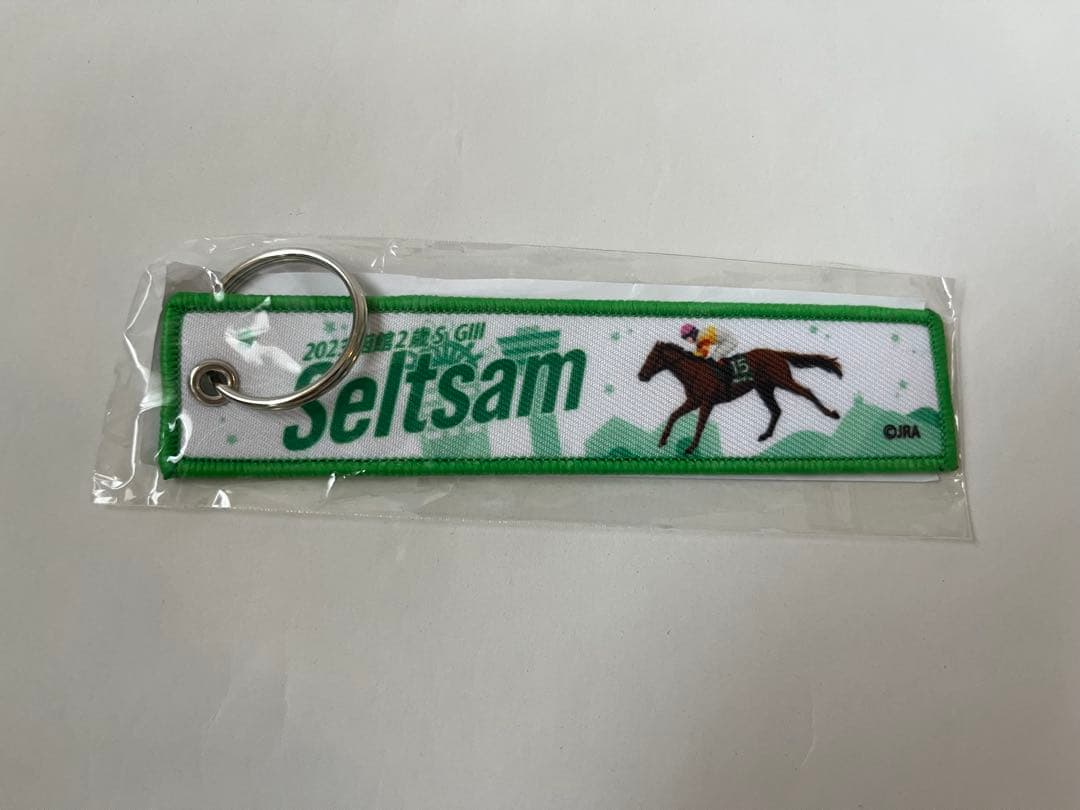 JRA 非売品　函館競馬　フライトタグ　ハヤヤッコ　ホウオウビスケッツ