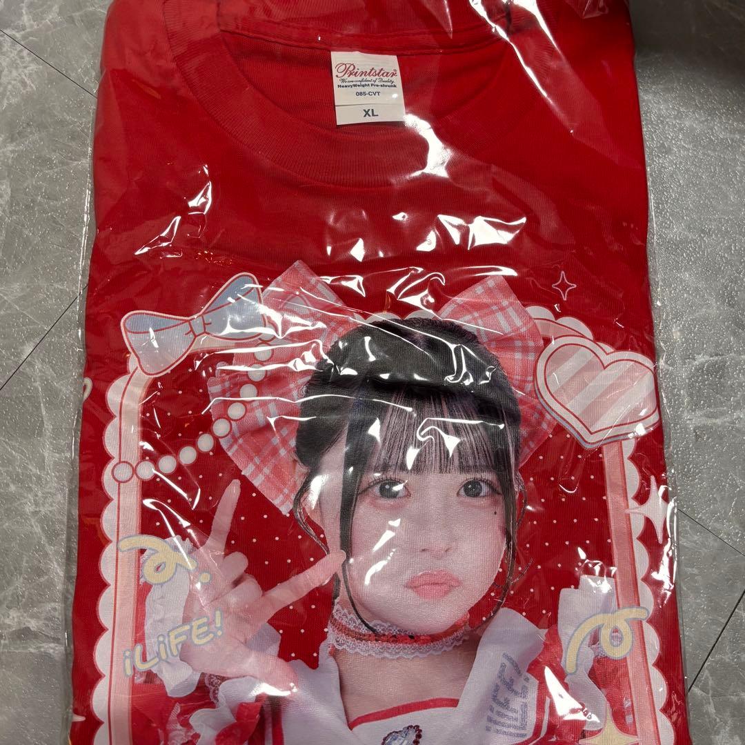 【限定値下げ❗️】iLiFE! 心花りり 推し Tシャツ ONELIFE! 実写