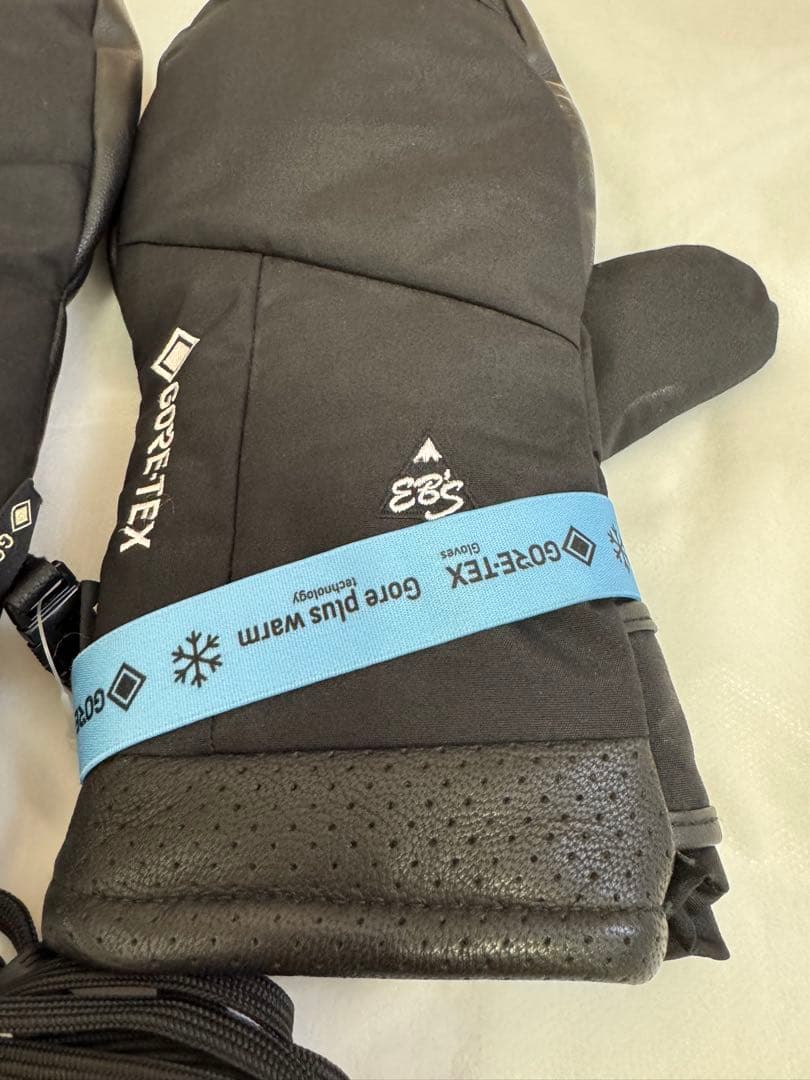 美品 GORE-TEX eb'sミトングローブMサイズ ゴアテックス ブラック