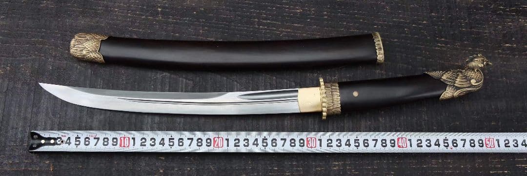 羽紋小鷹刀 古兵器 武具　刀装具　日本刀　模造刀 居合刀  肋差   短刀