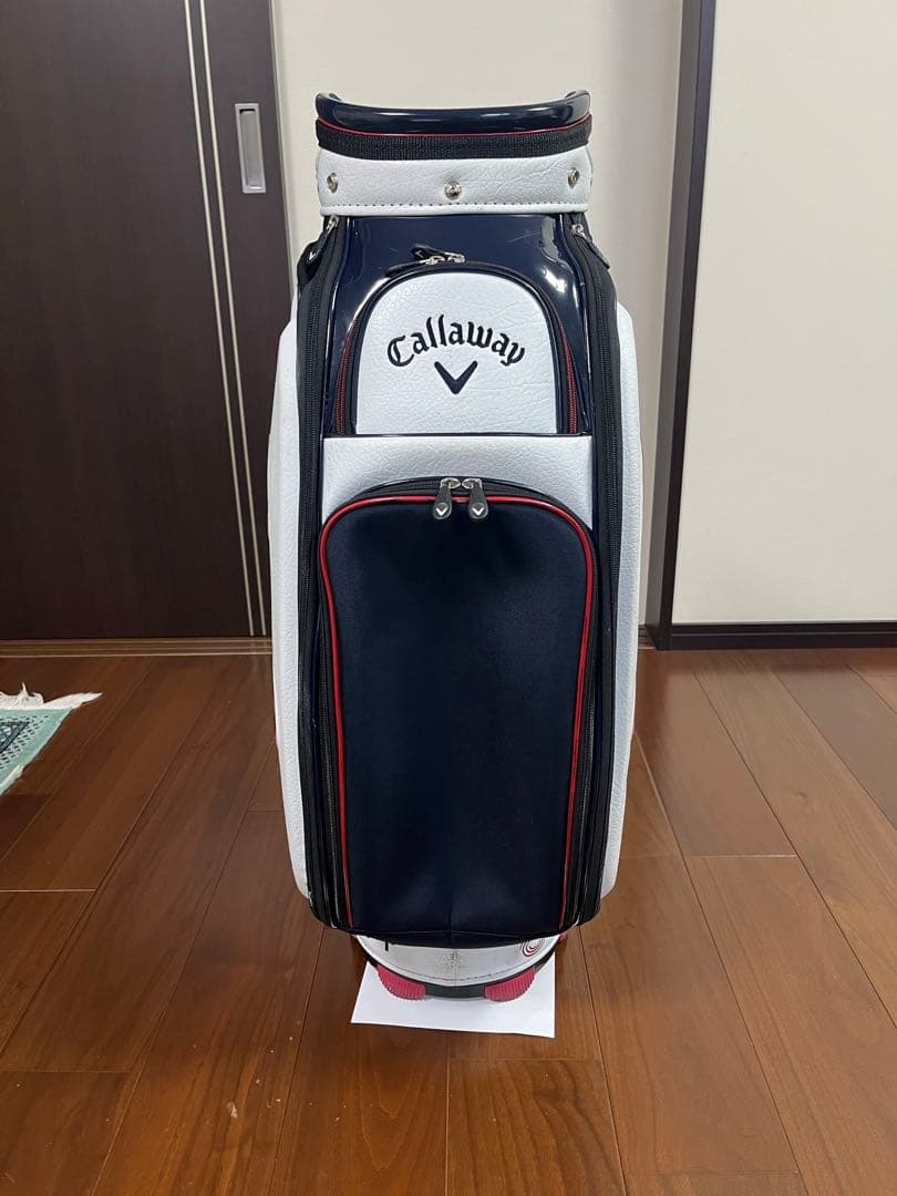 Callaway キャディバッグ ホワイト/ネイビー