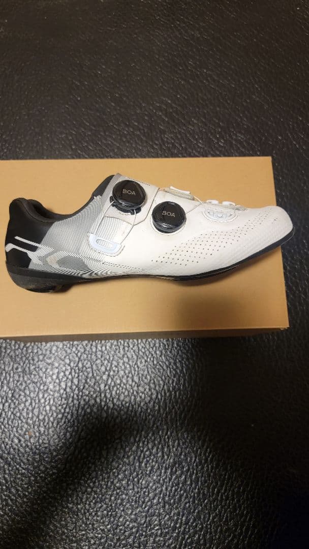 SHIMANO RC7 シューズ 41.5 ワイド ホワイト