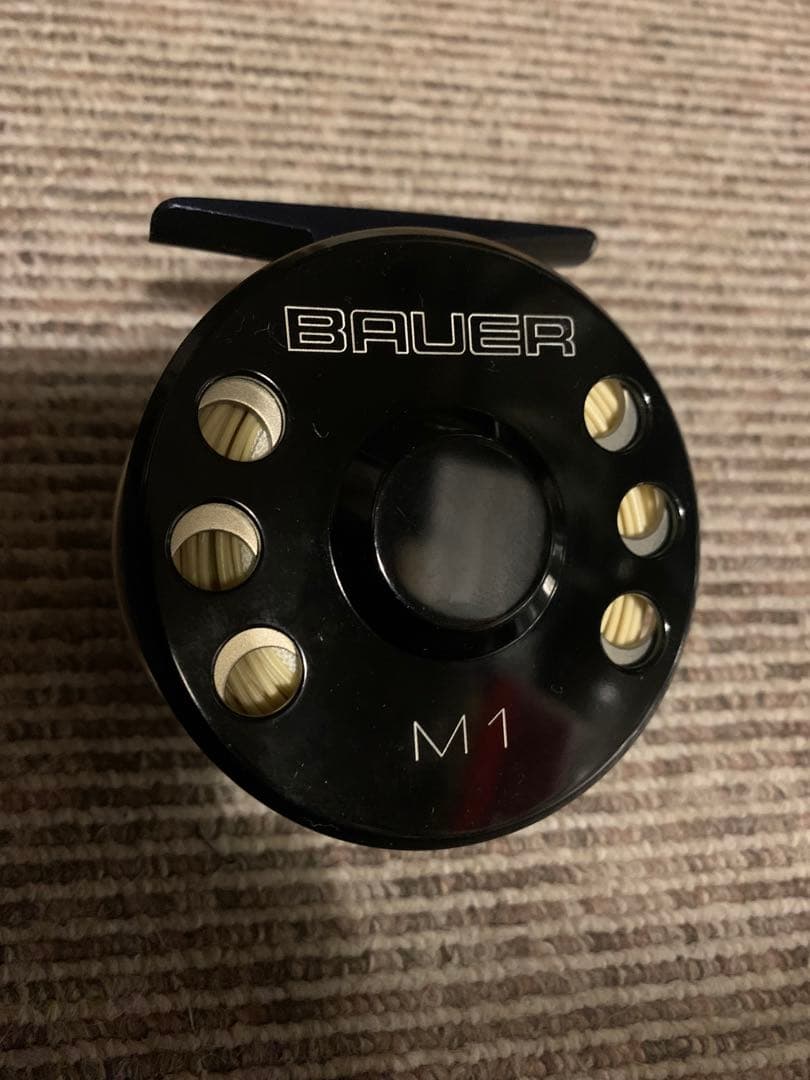 d*f様 BAUER ラージアーバー フライリール アメリカ製 フライフィッシン
