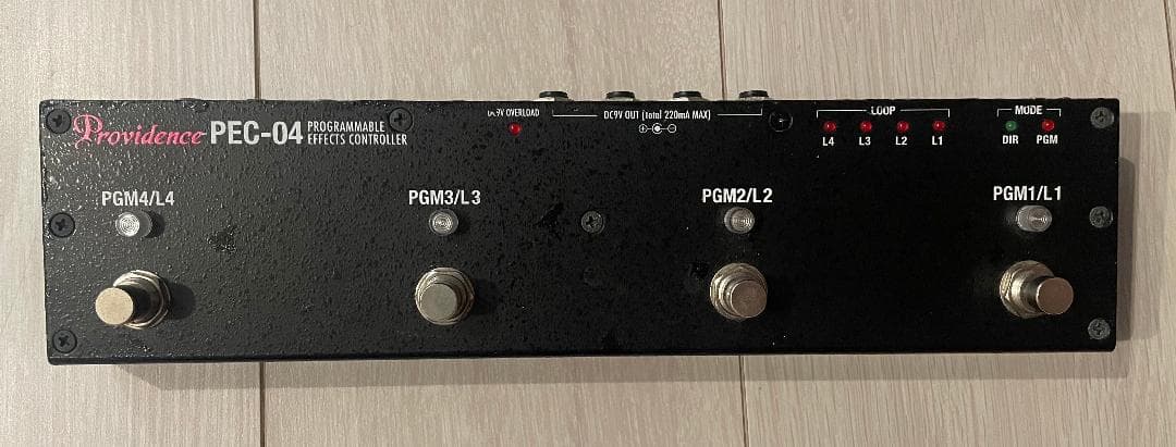 Providence PEC-04 プログラマブルエフェクトコントローラー