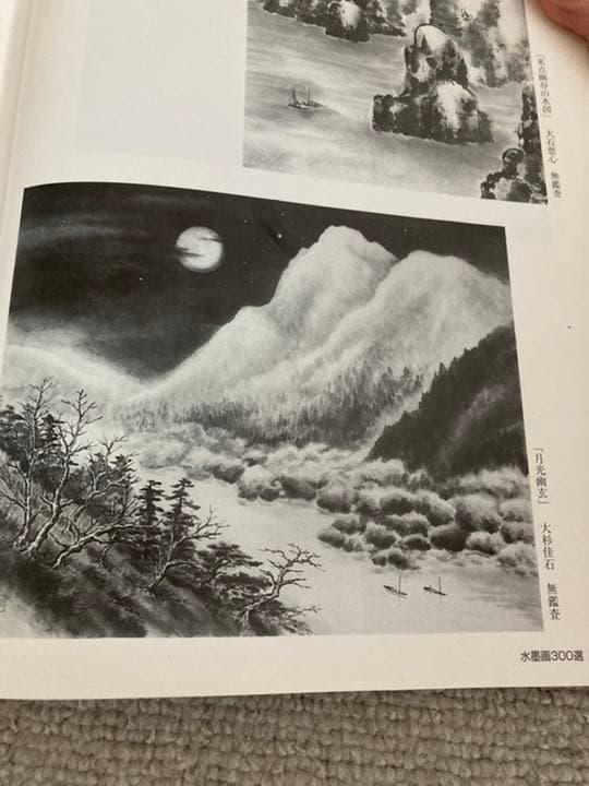 絵画　水墨画　画家　大杉佳石 (カイセキ)