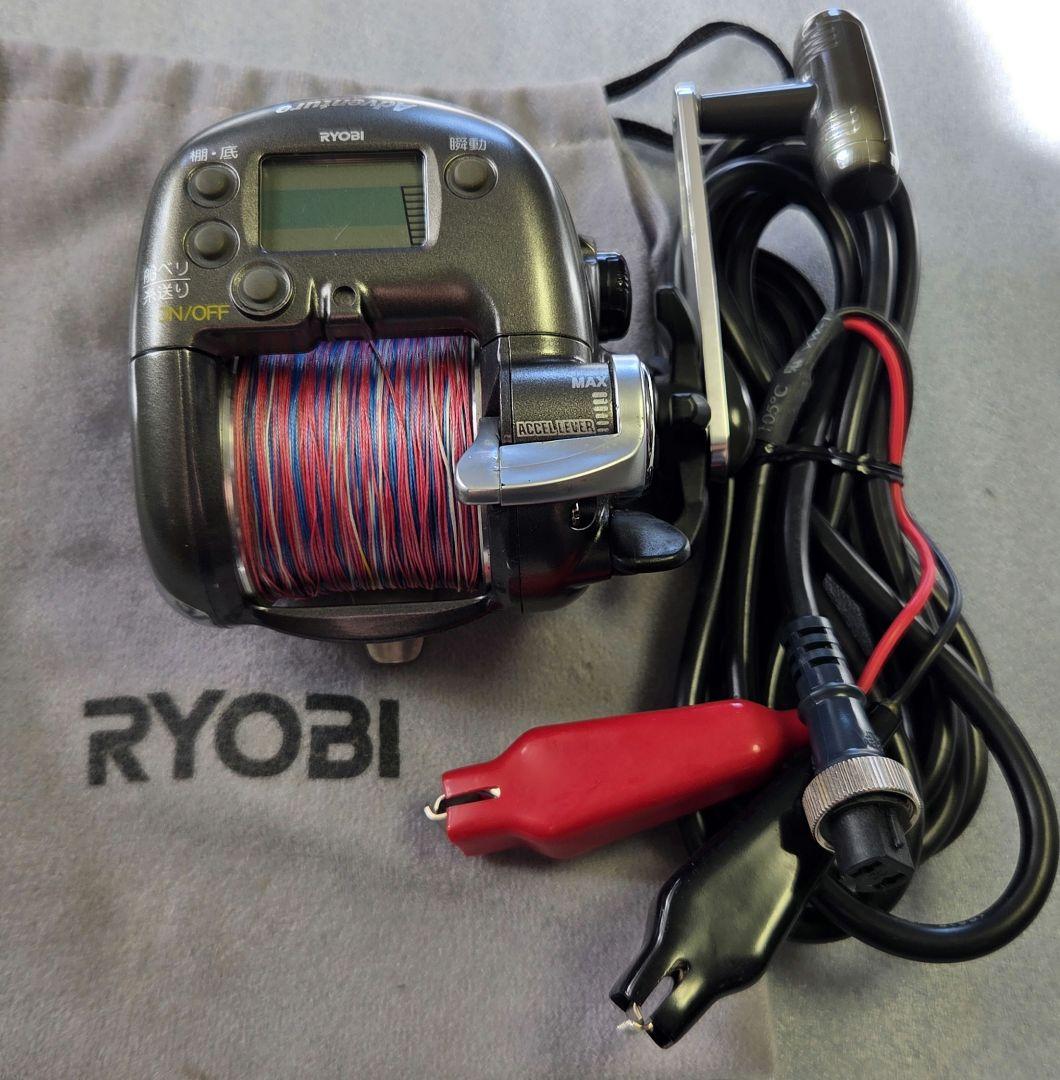 RYOBIアドベンチャーSS700AC 電動リールAdventureデジタル表示