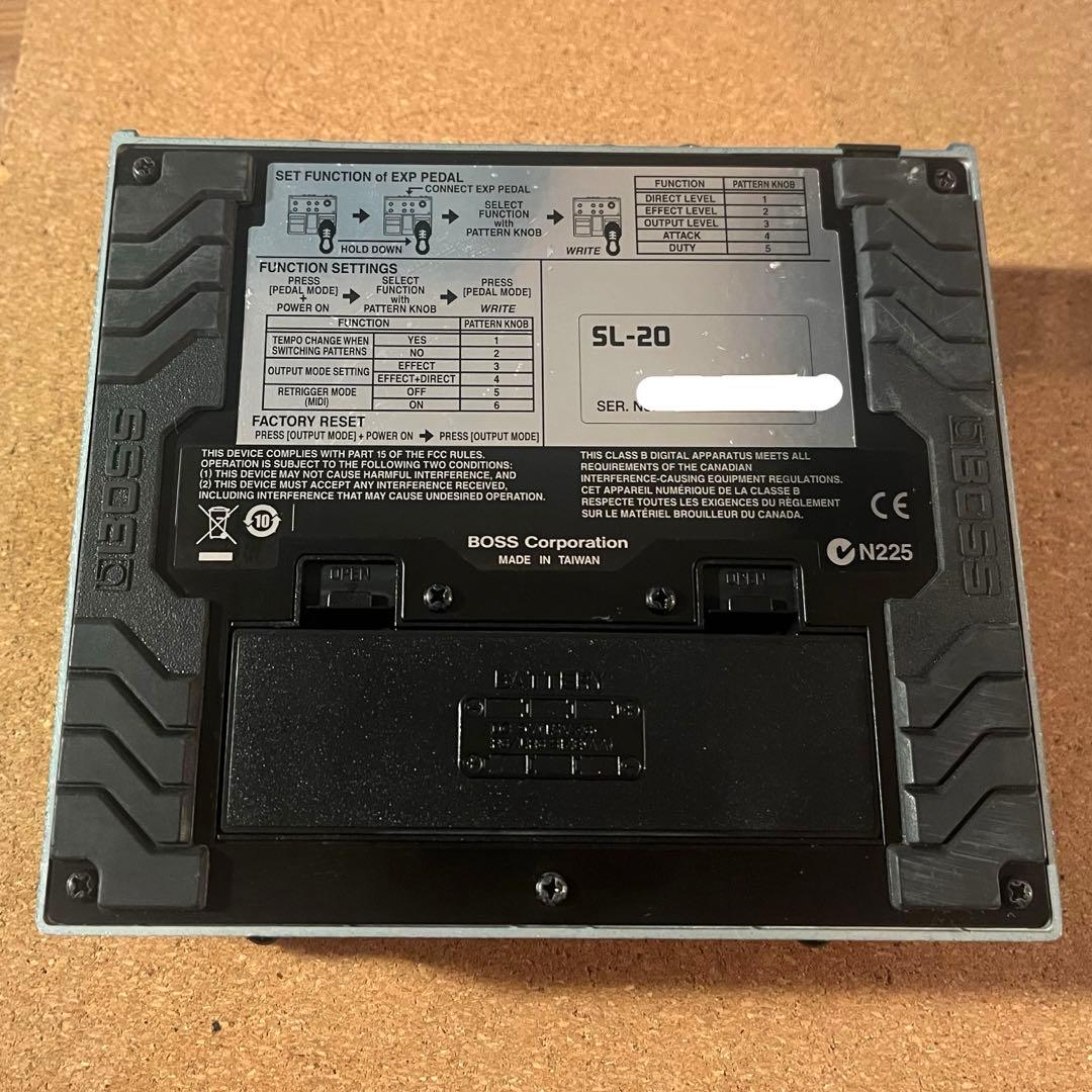 BOSS SL-20 オーディオパターンプロセッサー