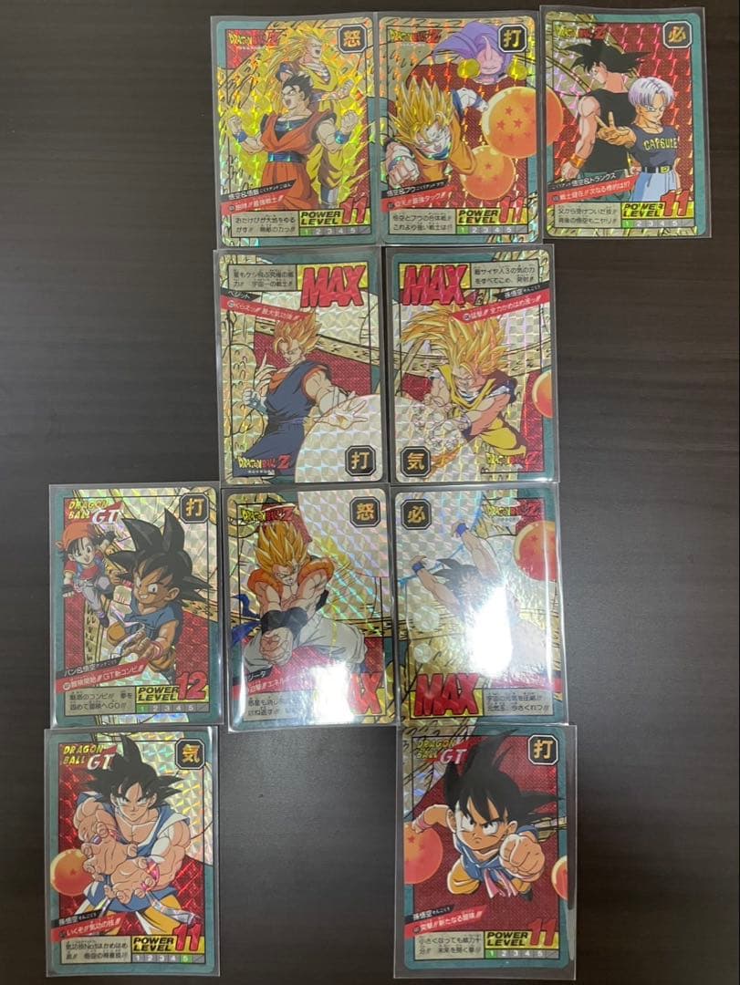 カードダスドラゴンボールGTカード 10枚セット