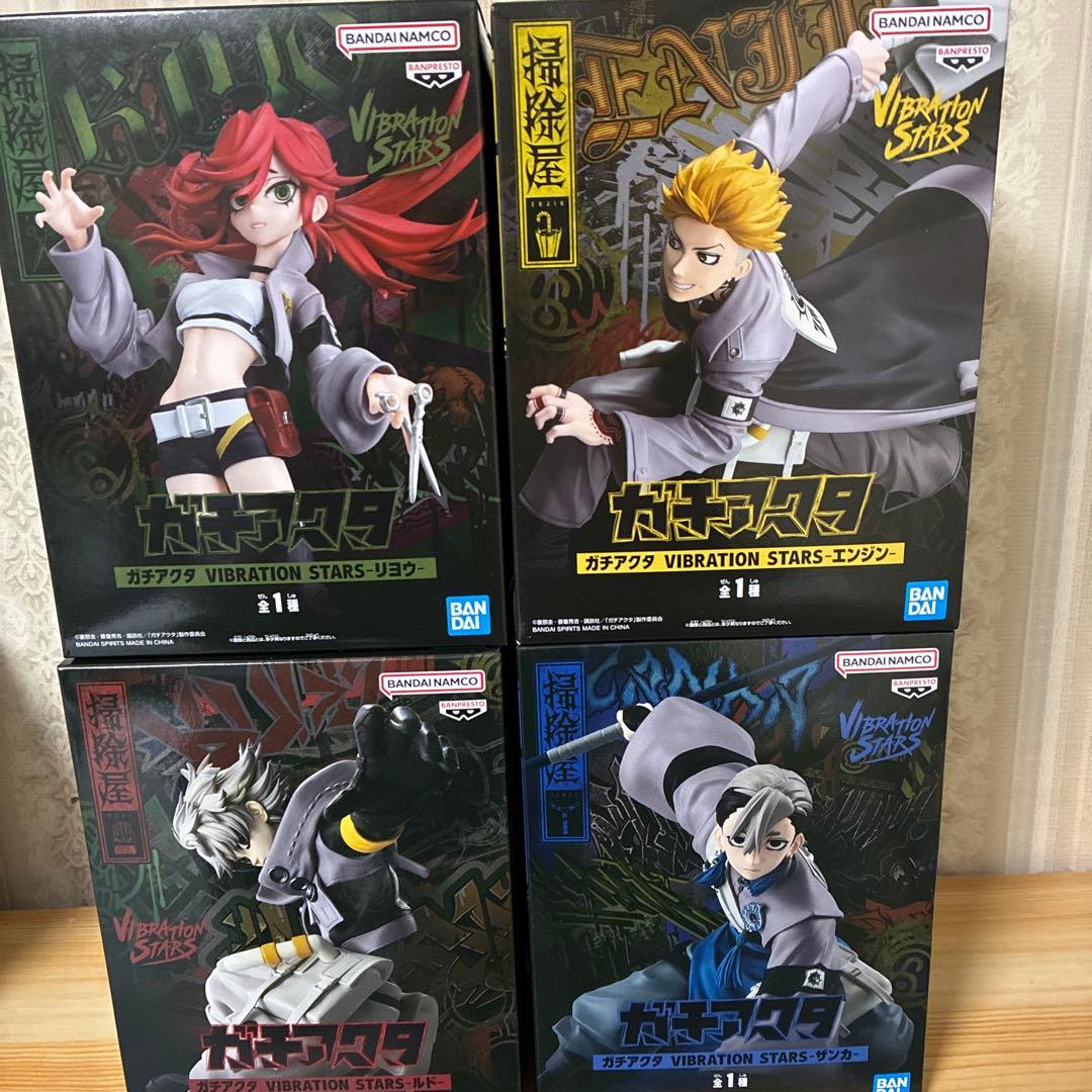 ガチアクタ -ルド・ザンカ・エンジン・リヨウ- 4体セット