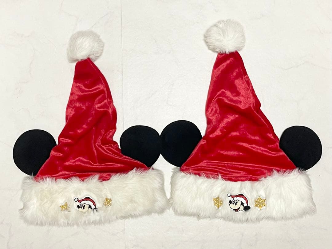 ディズニー サンタ帽 2つセット