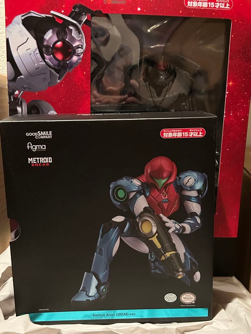 figma サムス・アラン DREADver ＆ E.M.M.I.セット