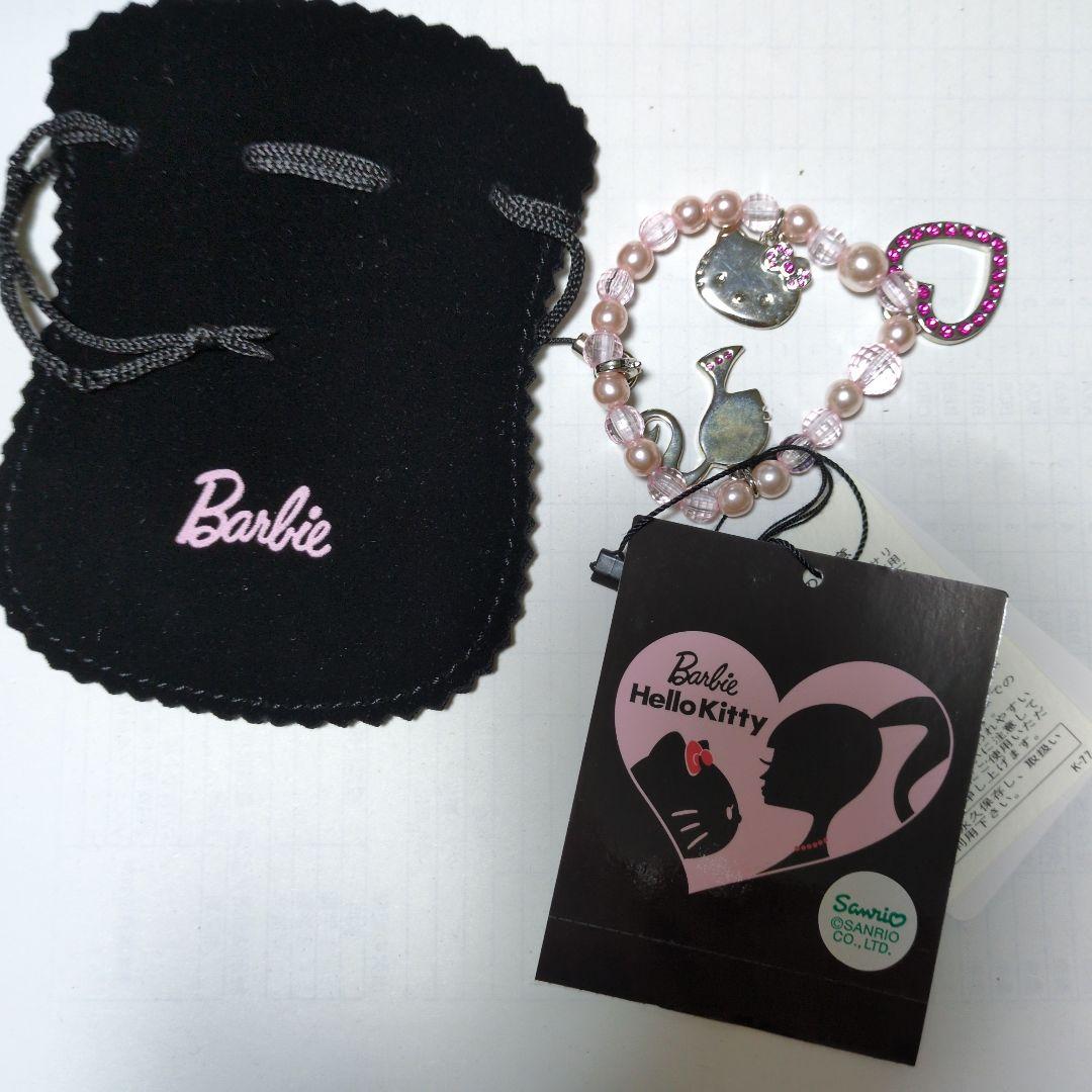 Barbie Hello Kitty ストラップ　バービー　ハローキティコラボ