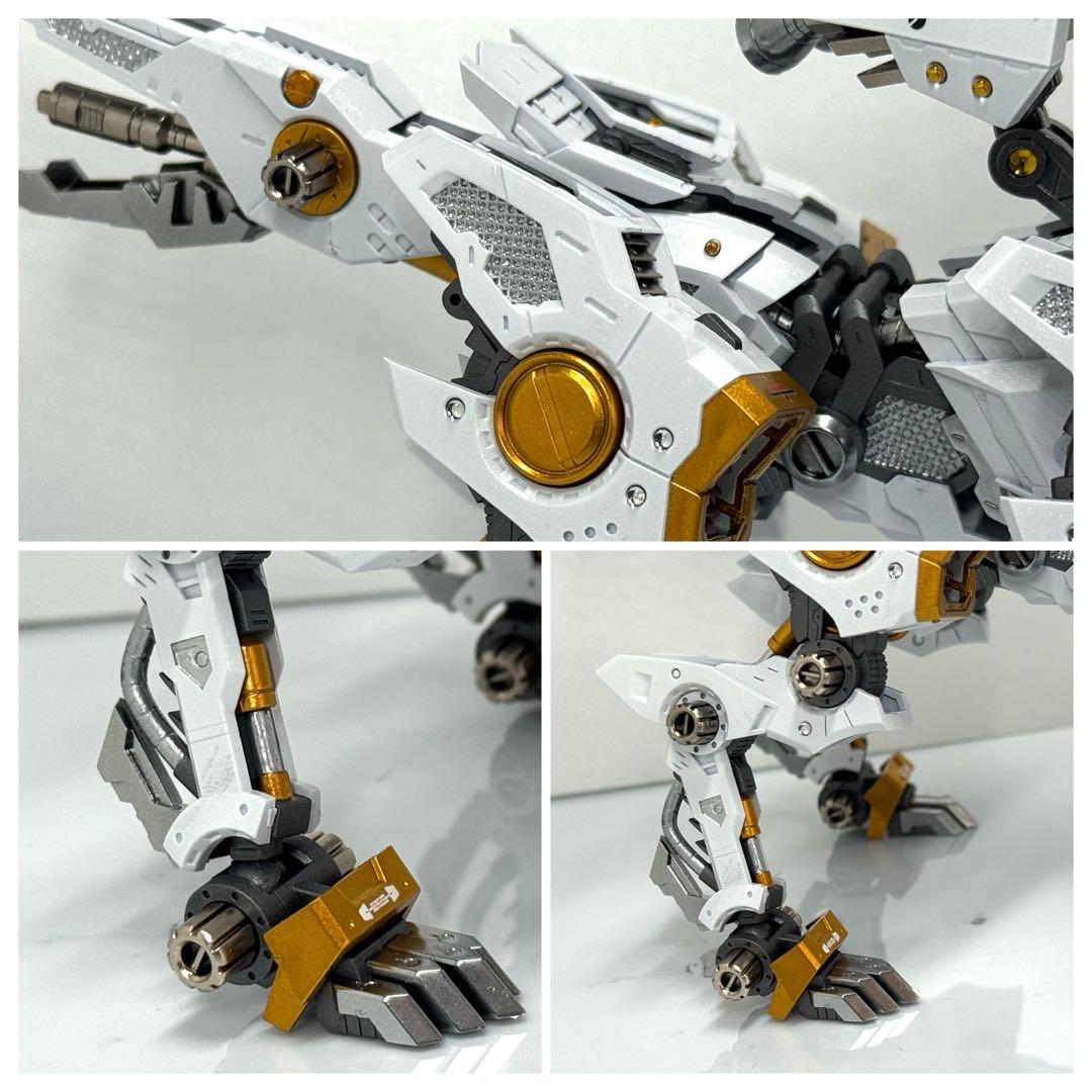 コトブキヤ　HMM ゾイド　シャドーフォックス　寒冷地仕様　全塗装
