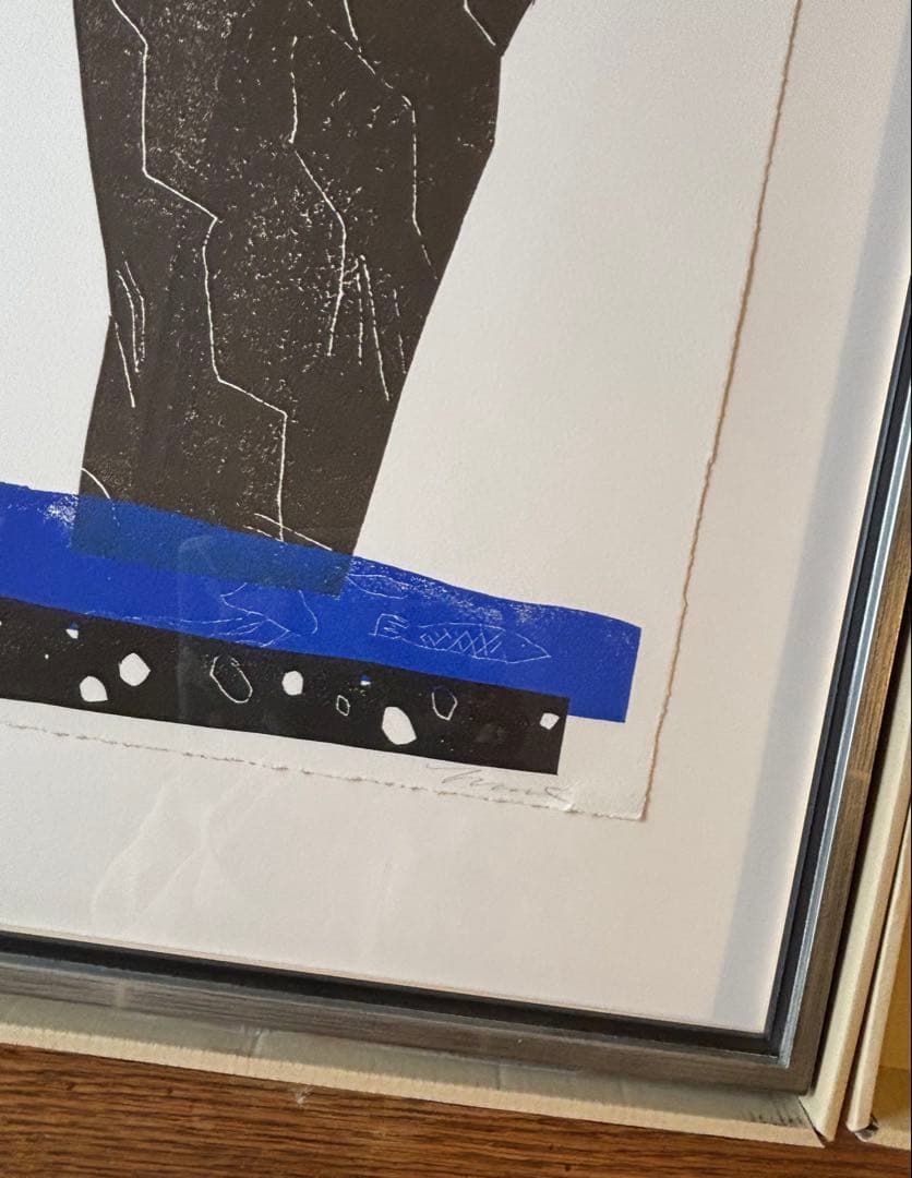 ルーク ベスト Luke Best 原画 紙版画 フレーム込
