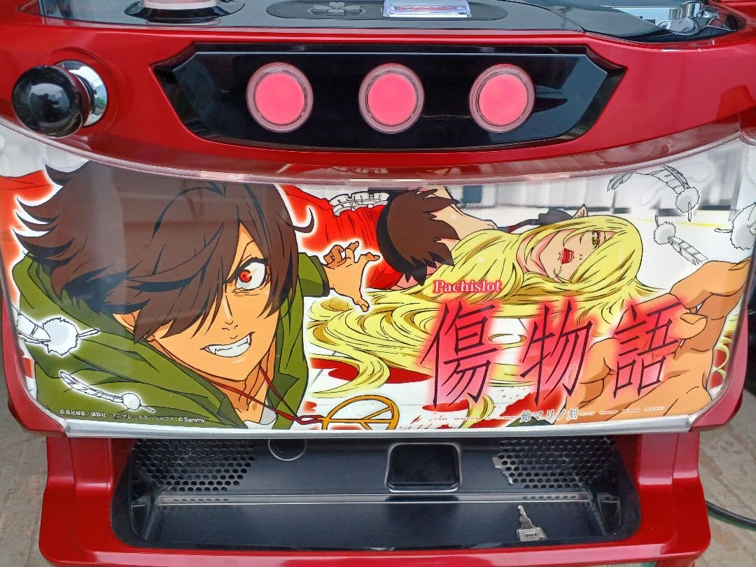 【送料無料】パチスロ傷物語 ‐始マリノ刻‐　実機