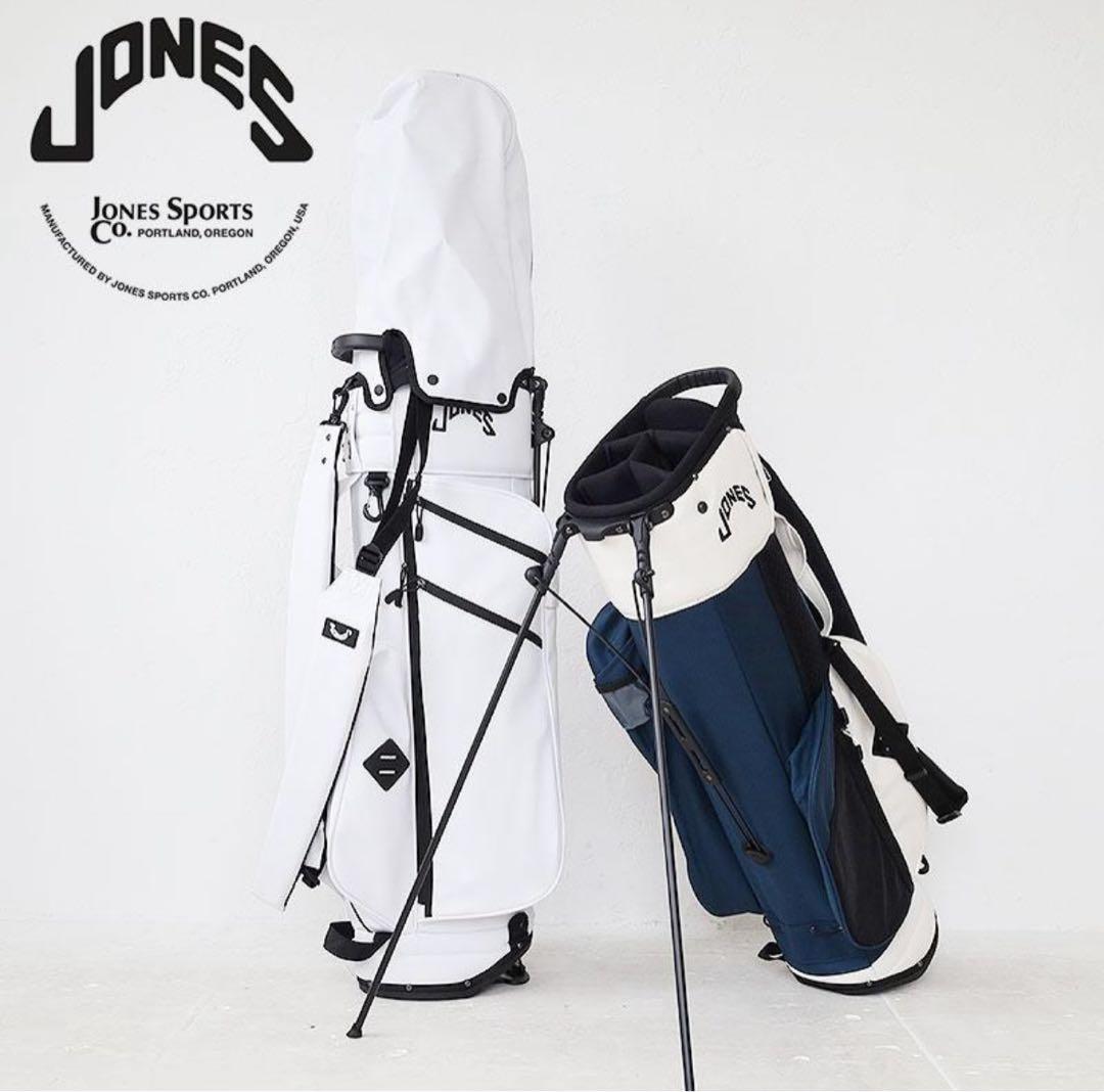 あ*き様 JONES キャディバッグ ネイビー/ホワイト