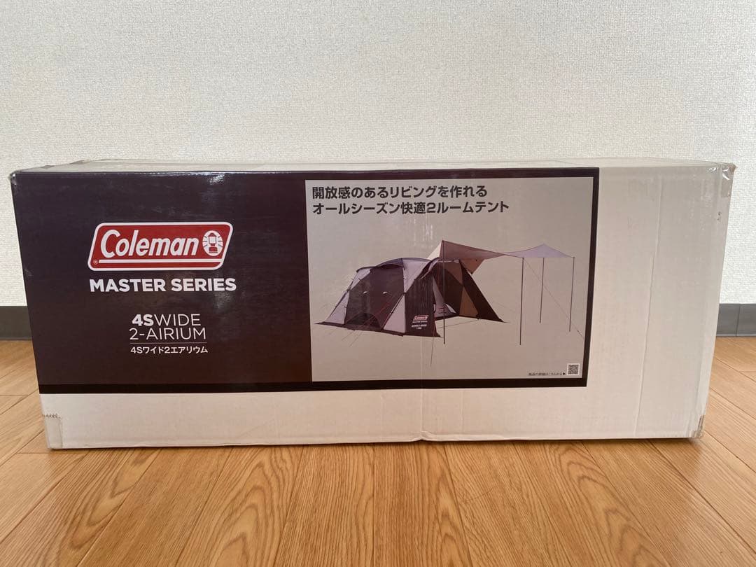 【新品・未使用】コールマンマスターシリーズ/4Sワイド2エアリウム