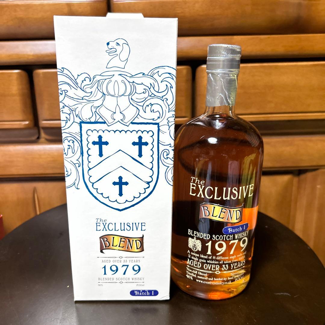 ウイスキー The Exclusive Blend 1979 Batch1 over33y
