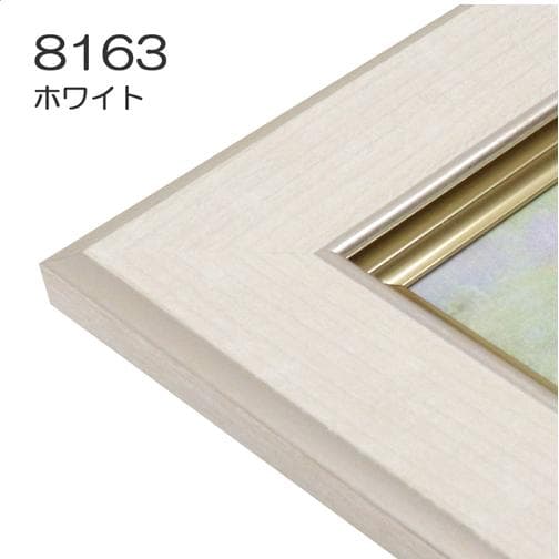 アクリル画　原画　「秋の湖畔」額縁付　F3サイズ　キャンバス　風景画