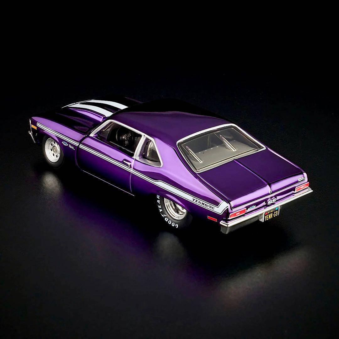 ホットウィール【RLC】1972 Chevy Nova SS シボレー ノヴァ