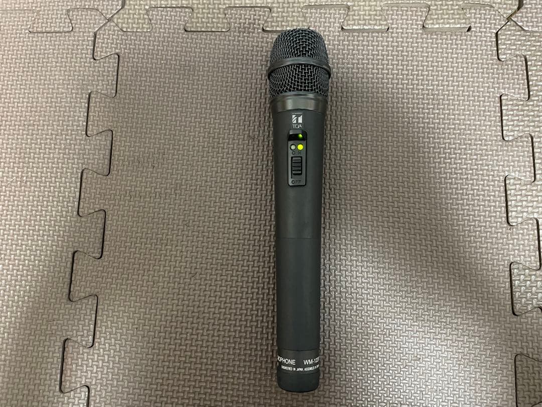 【動作確認済み】【TOA】ワイヤレスマイク　ハンド型 WM-1220