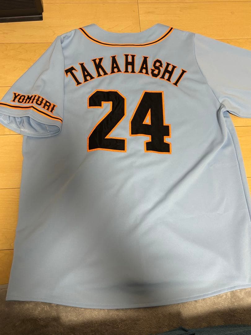 巨人 読売ジャイアンツ 高橋由伸 ユニフォーム ビジター 2014 O XL