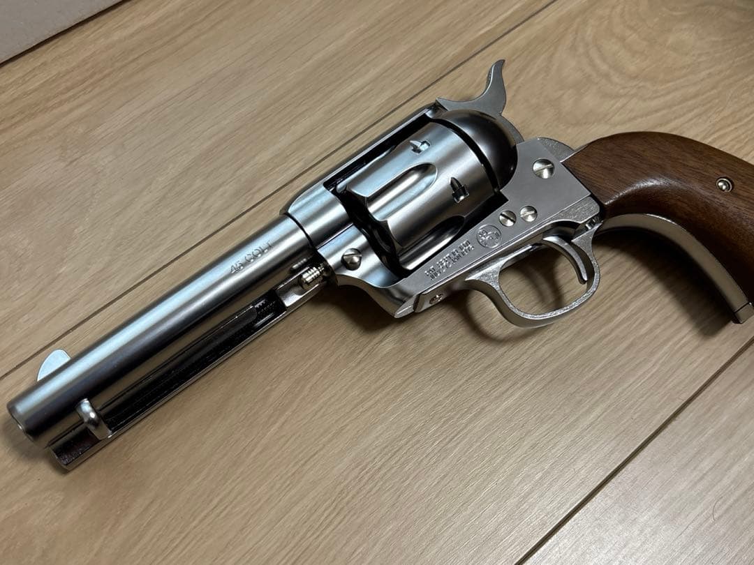 SAA.45 シビリアン シルバーABS 木製グリップ仕様
