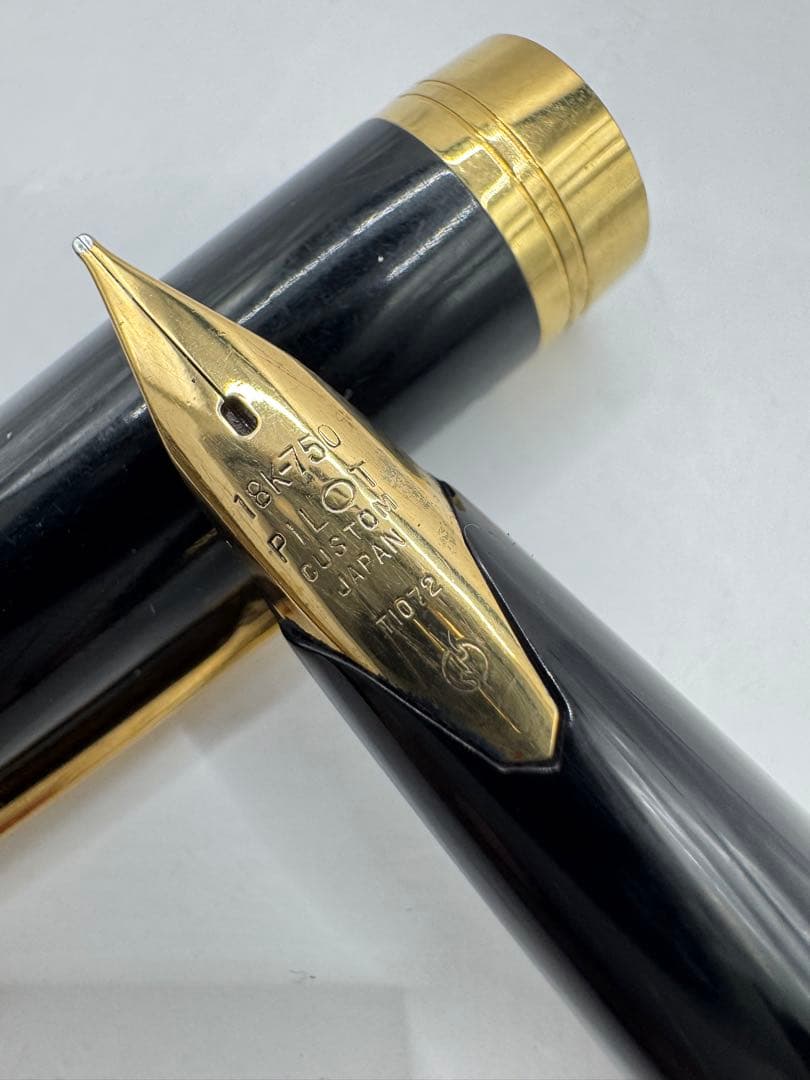 美品 1972年　パイロット エリート CUSTOM 01105 インレイニブ