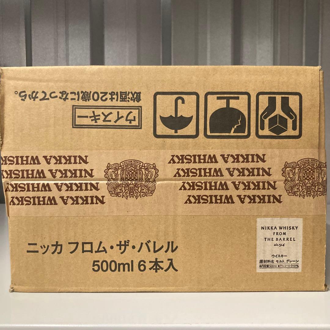 ニッカウイスキー フロム・ザ・バレル 500ml 6本入