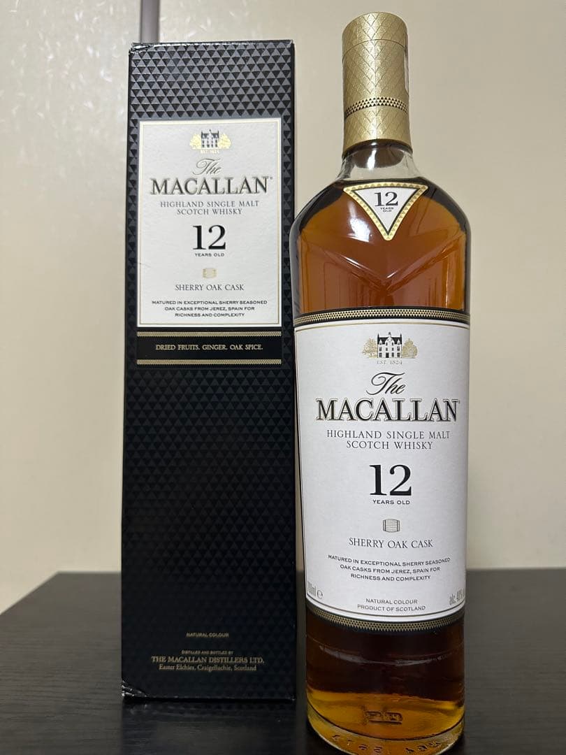 The Macallan 12年 シェリーオーク 700ml [箱ダメージあり]