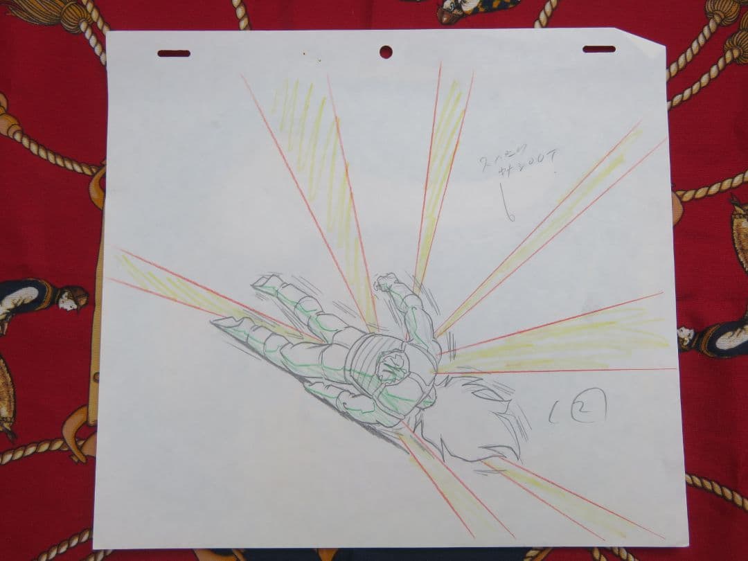 メ*ロ様 ドラゴンボール セル画 原画 フリーザ ベジータ 当時品