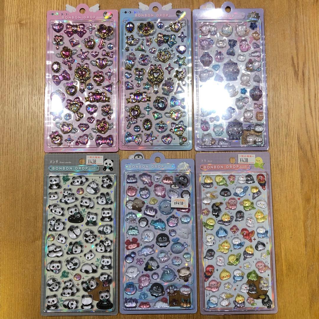 ボンボンドロップシール パンダ マジカル トリ 海ナイトミャウ マジカル 正規品