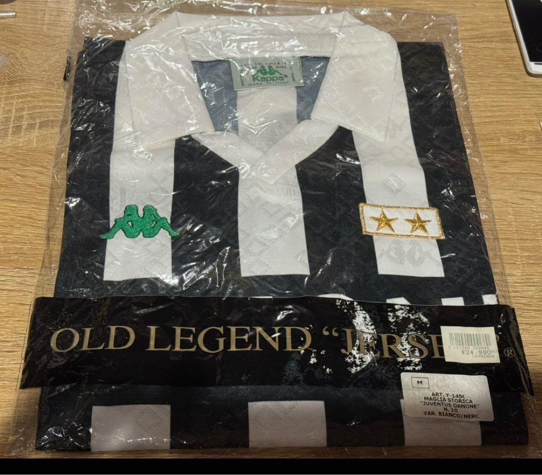 オールドレジェンドジャージ 94/95ユベントス 10バッジョ Lサイズ