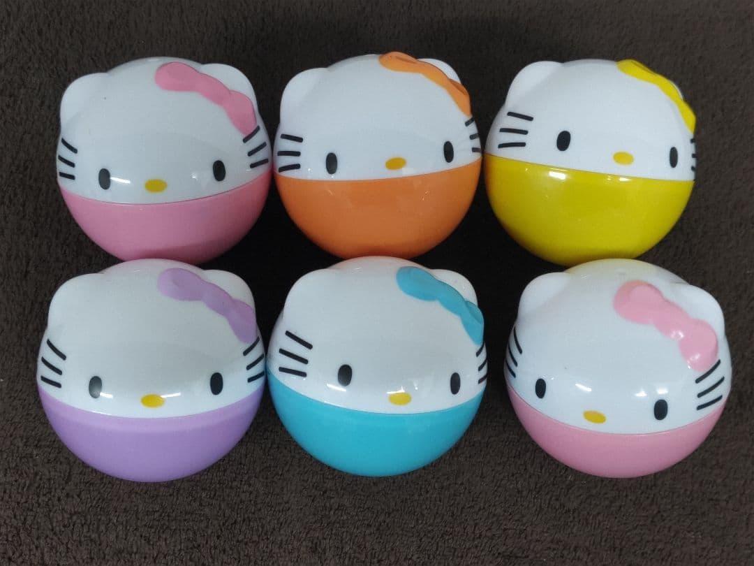 HelloKitty ハローキティ こけしライトコレクション ６種セット