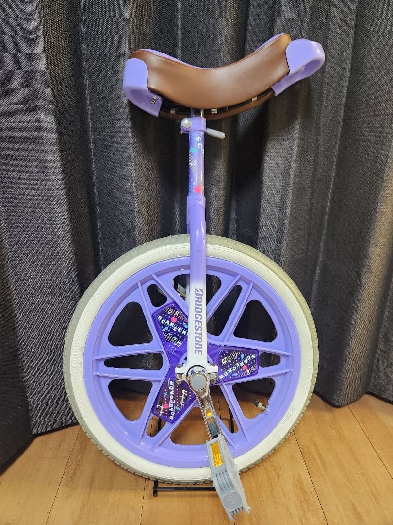 BRIDGESTONE パープル 一輪車