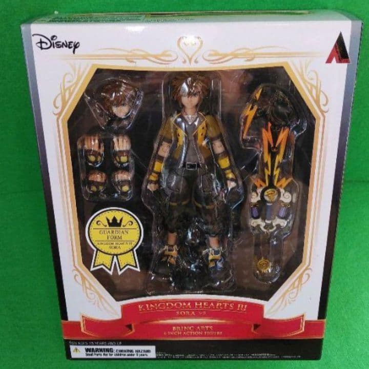 ディズニー　キングダムハーツ　ソラ　フィギュア　ブリングアーツ　ガーディアン