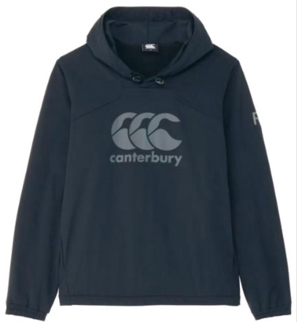 canterbury ブラック フード付き ウォームアップウェア　Lサイズ