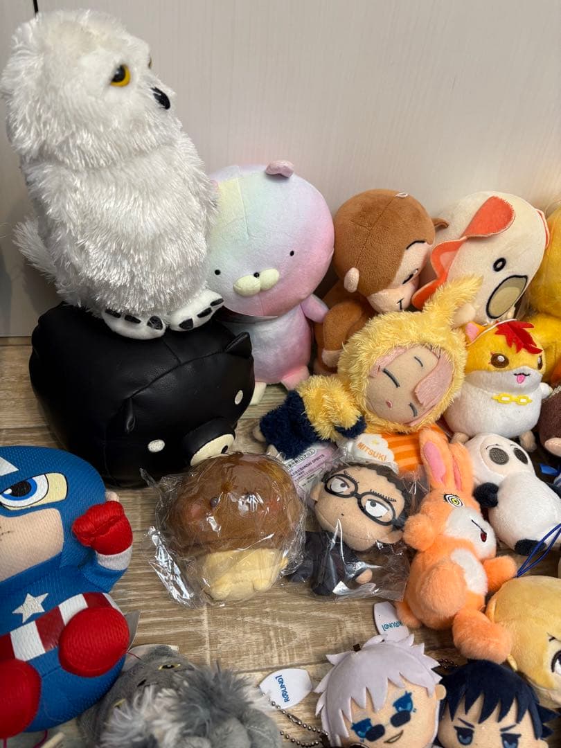 アニメグッズ　キャラクター　まとめ売り ぬいぐるみ　キーホルダー　　平成レトロ