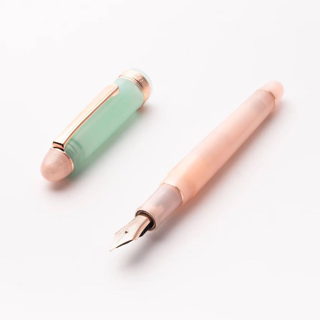 ［新品］八文字屋　秋桜・万年筆　字幅EF