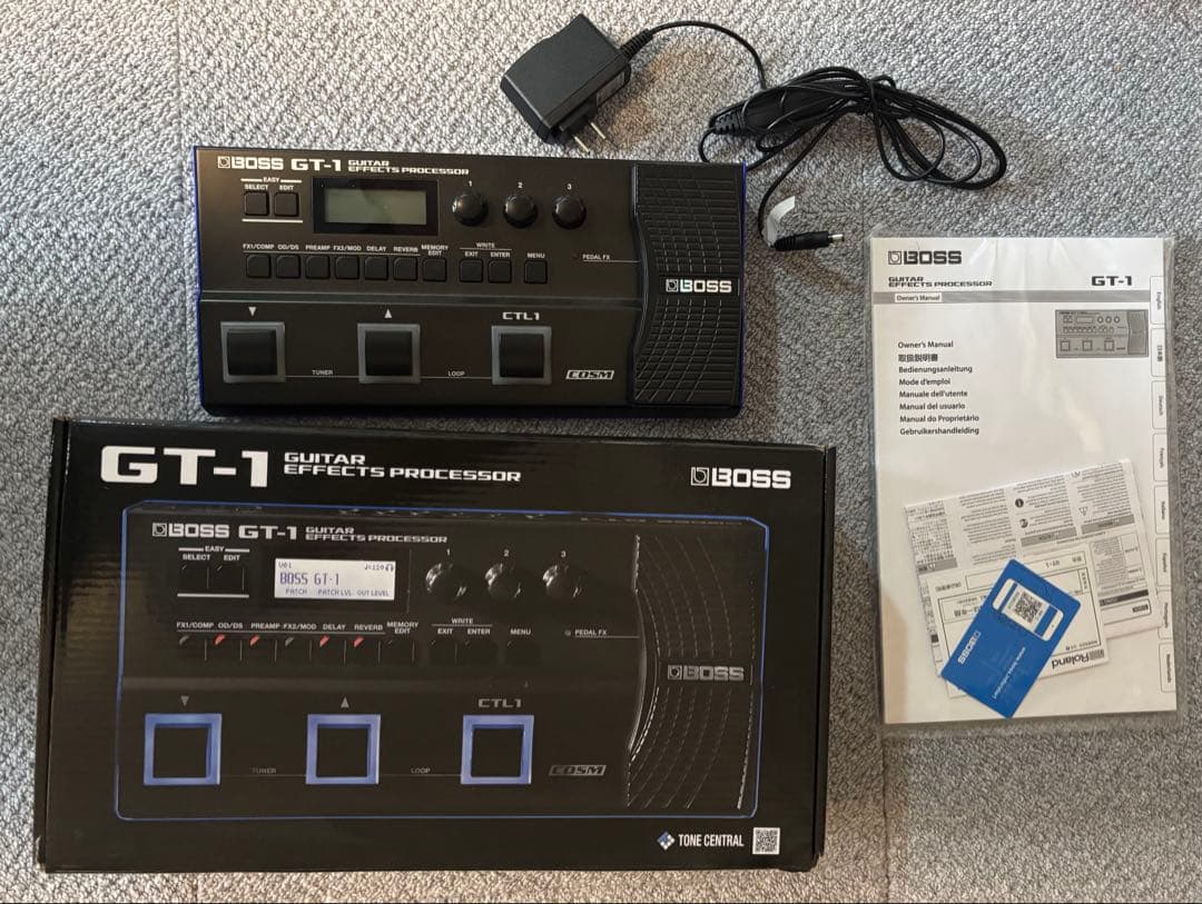 【るる】BOSS GT-1 ギターエフェクター