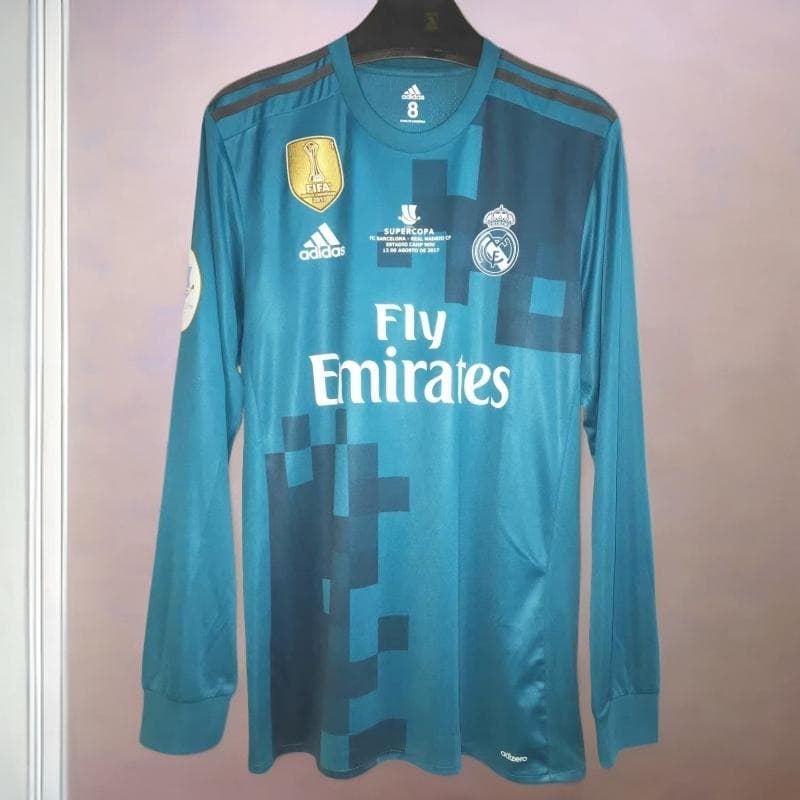 17-18 レアル・マドリード ラモス Sergio Ramos 長袖シャツ 4