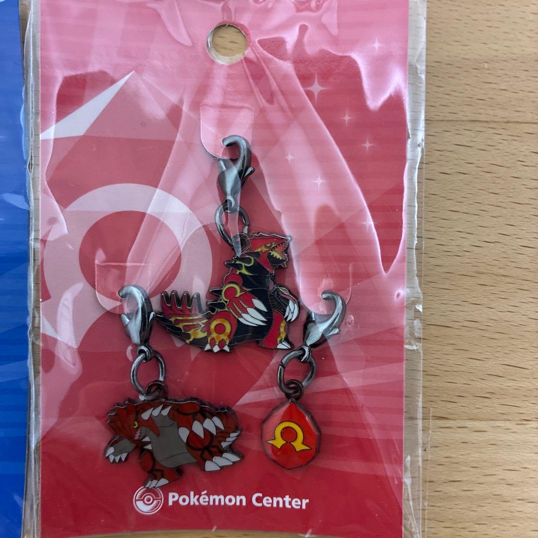 ポケモンセンター　メタルチャーム　レックウザ　ゲンシグラードン　ゲンシカイオーガ