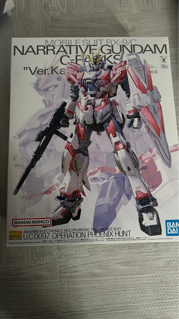 ロボット MG RX-9/C NARRATIVE GUNDAM \