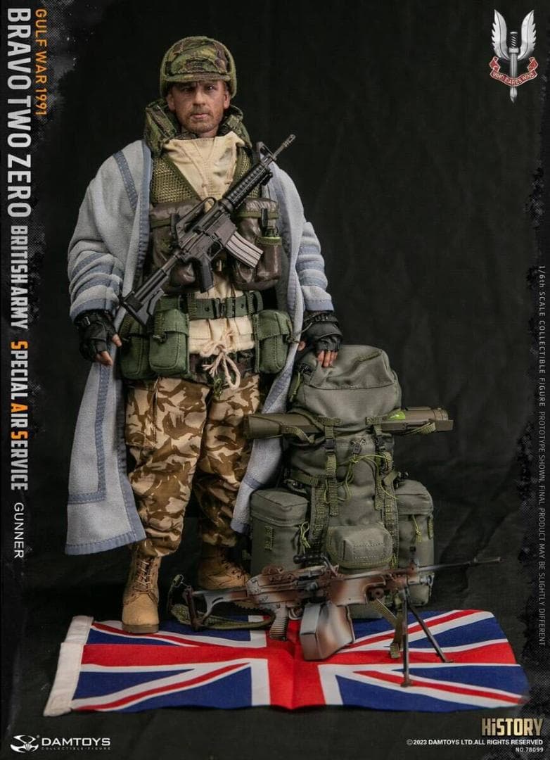 DAMTOYS 1/6 イギリス陸軍特殊空挺部隊 SASパトロール隊 78099