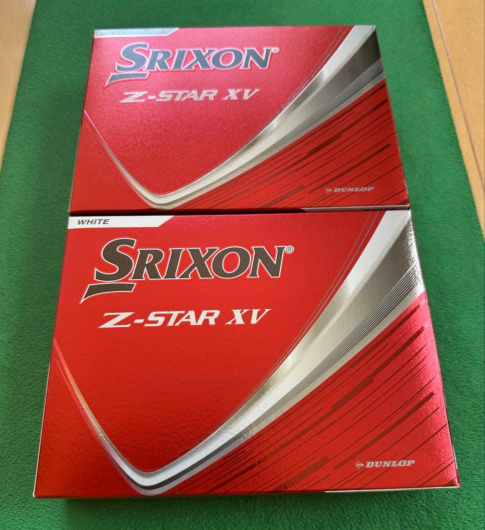【新品】スリクソン ゴルフボールZ-STAR XV 2ダース