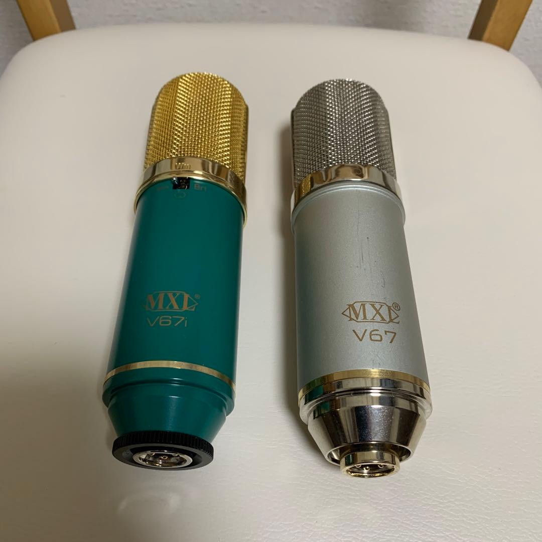 MXL MXL V67I V67G-HE コンデンサーマイク セット