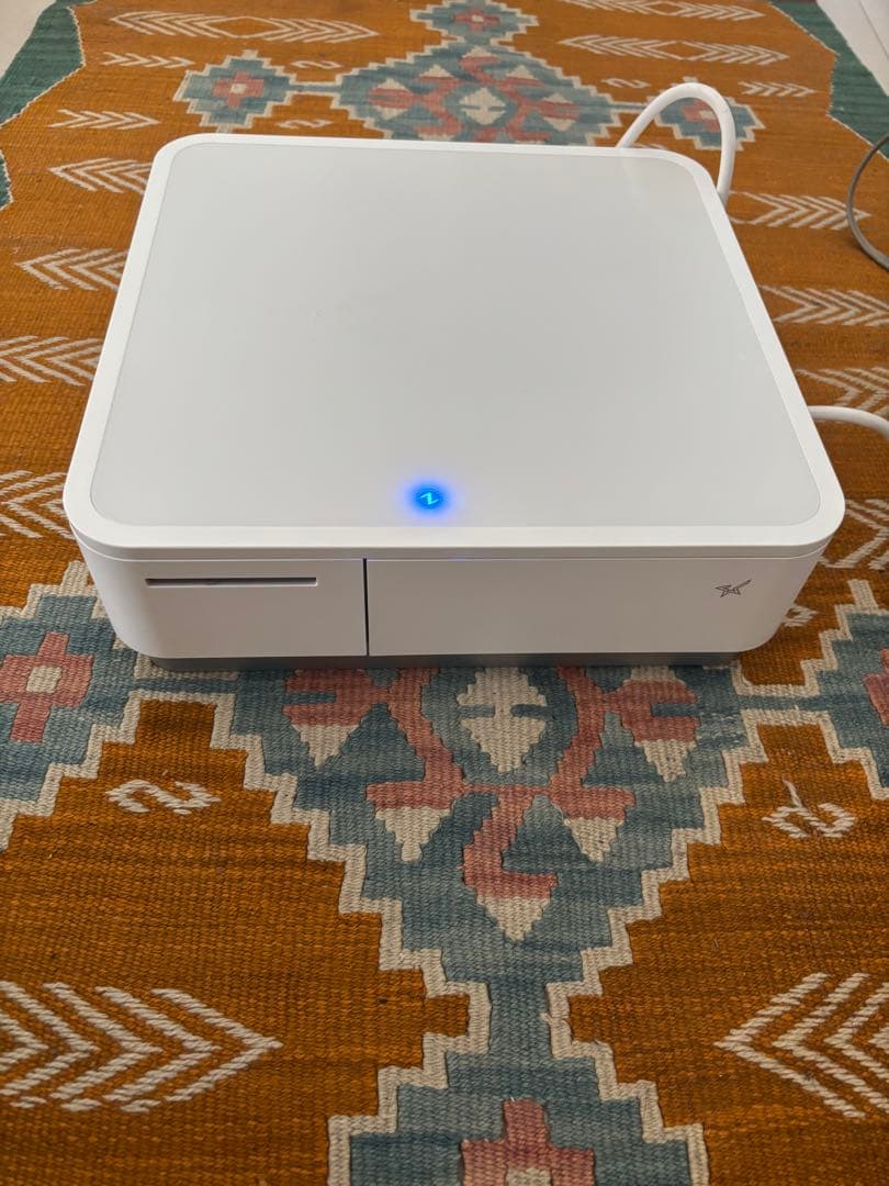【美品】mPOP 10 WHITJPレジレシートプリンター　一体型
